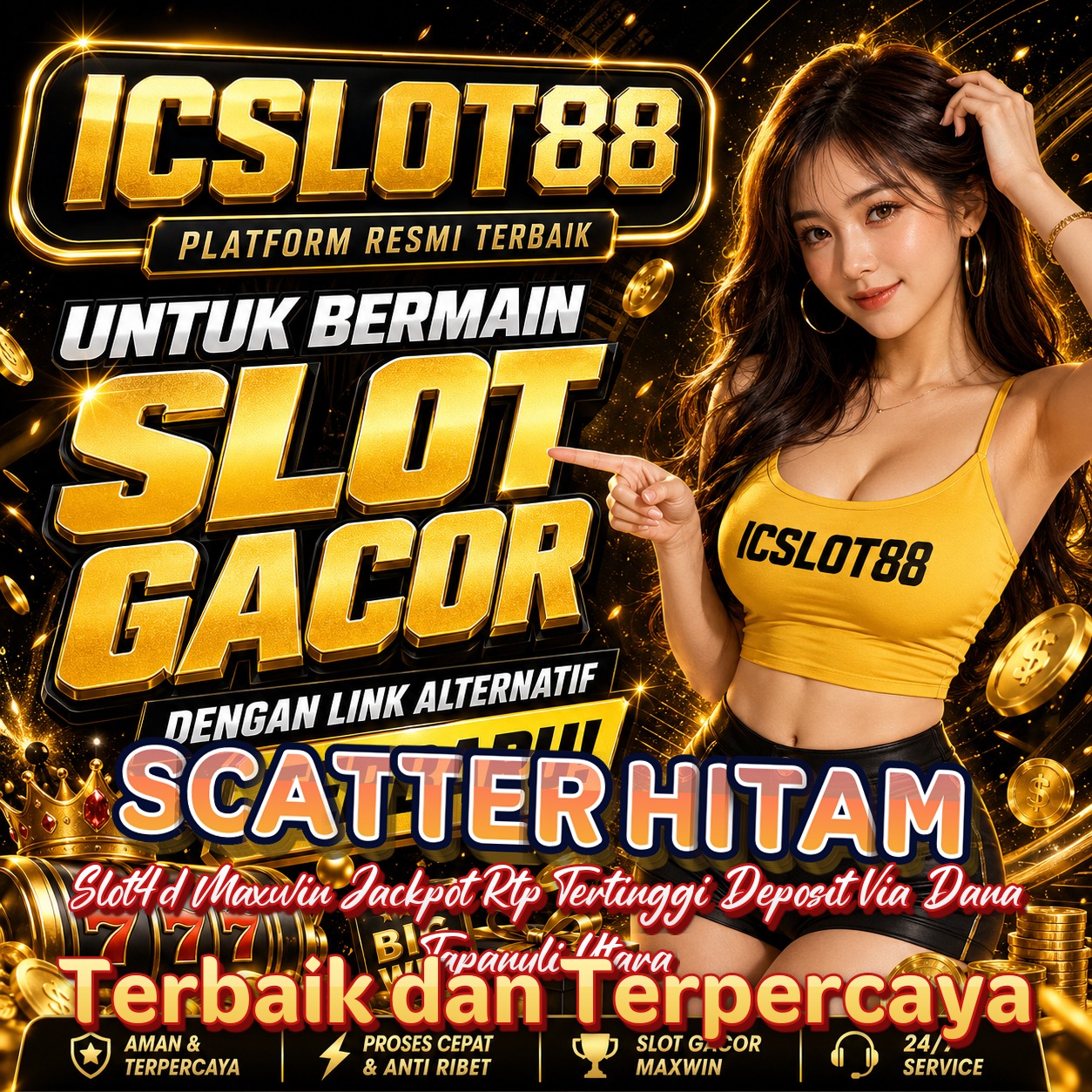 SCATTER HITAM